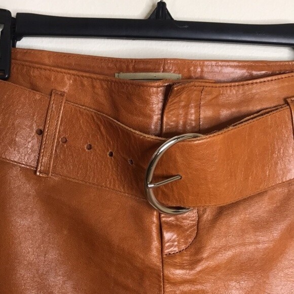 Tribo Carioca brown mini skirt with belt size 26 - Picture 4 of 12